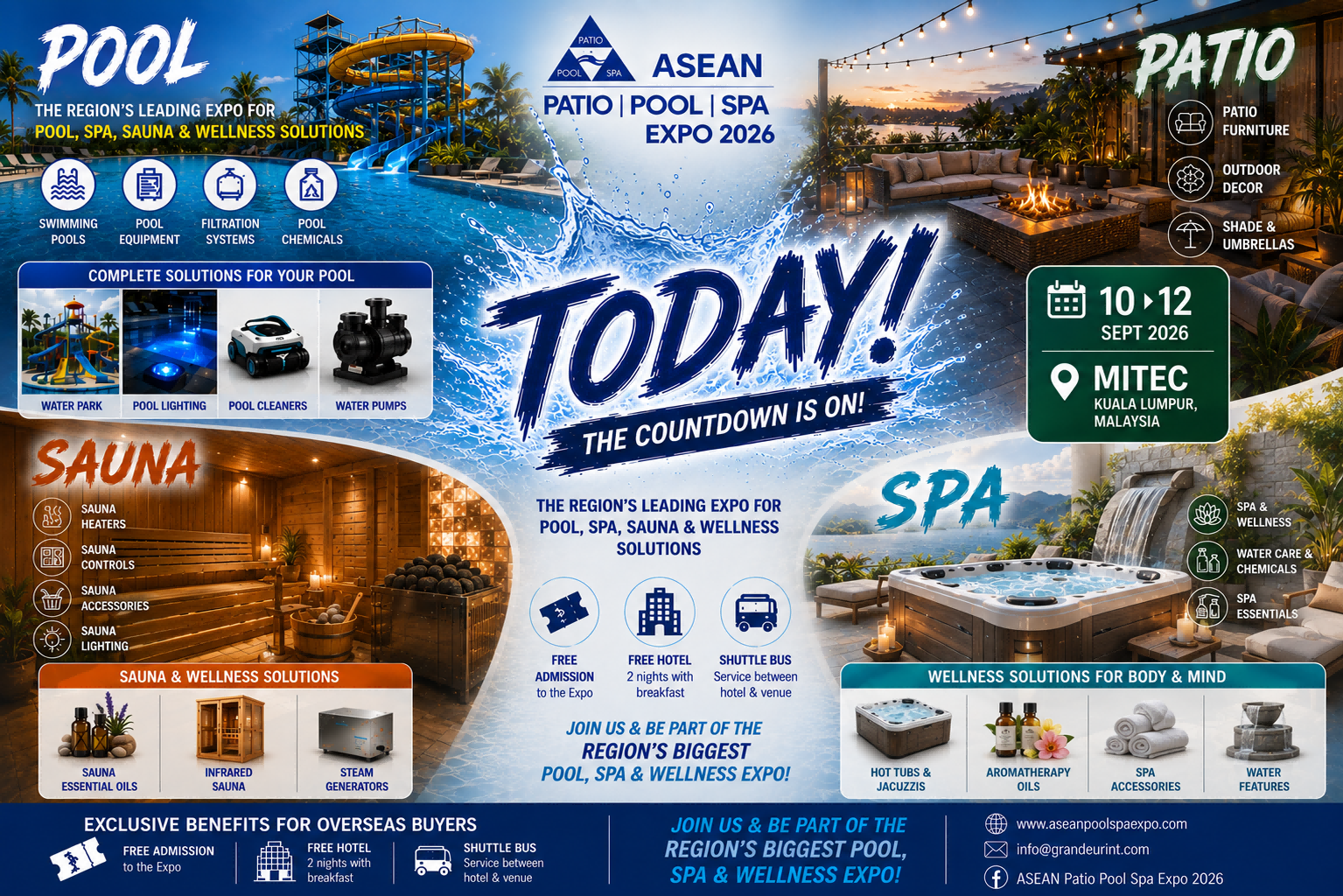 APPS 2026 | OPENING TODAY! ASEAN Patio Pool Spa Expo 2026